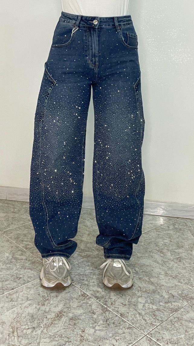 Jeans Balloon Strass