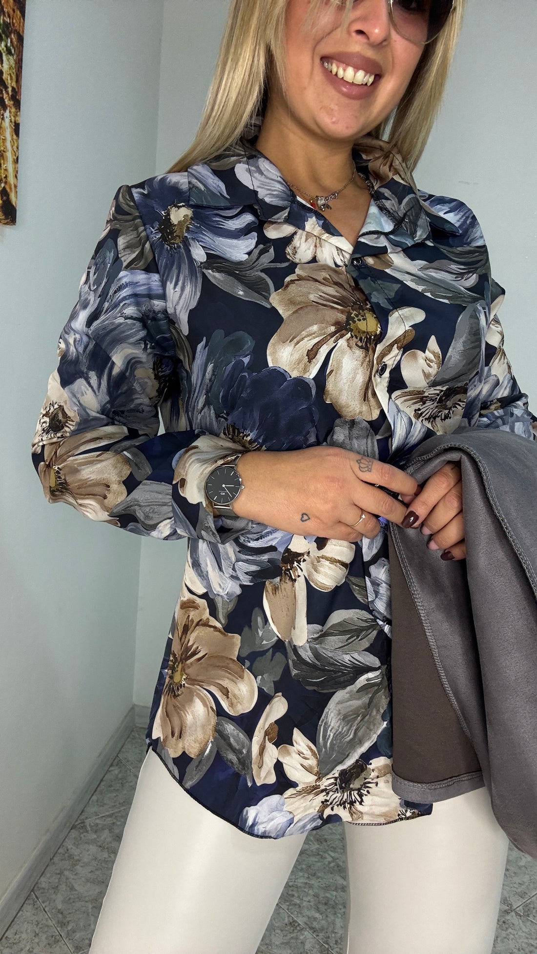 Camicia Fiori