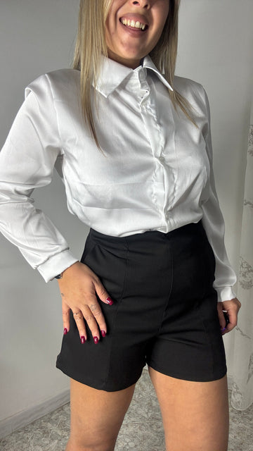 Camicia Basic Raso