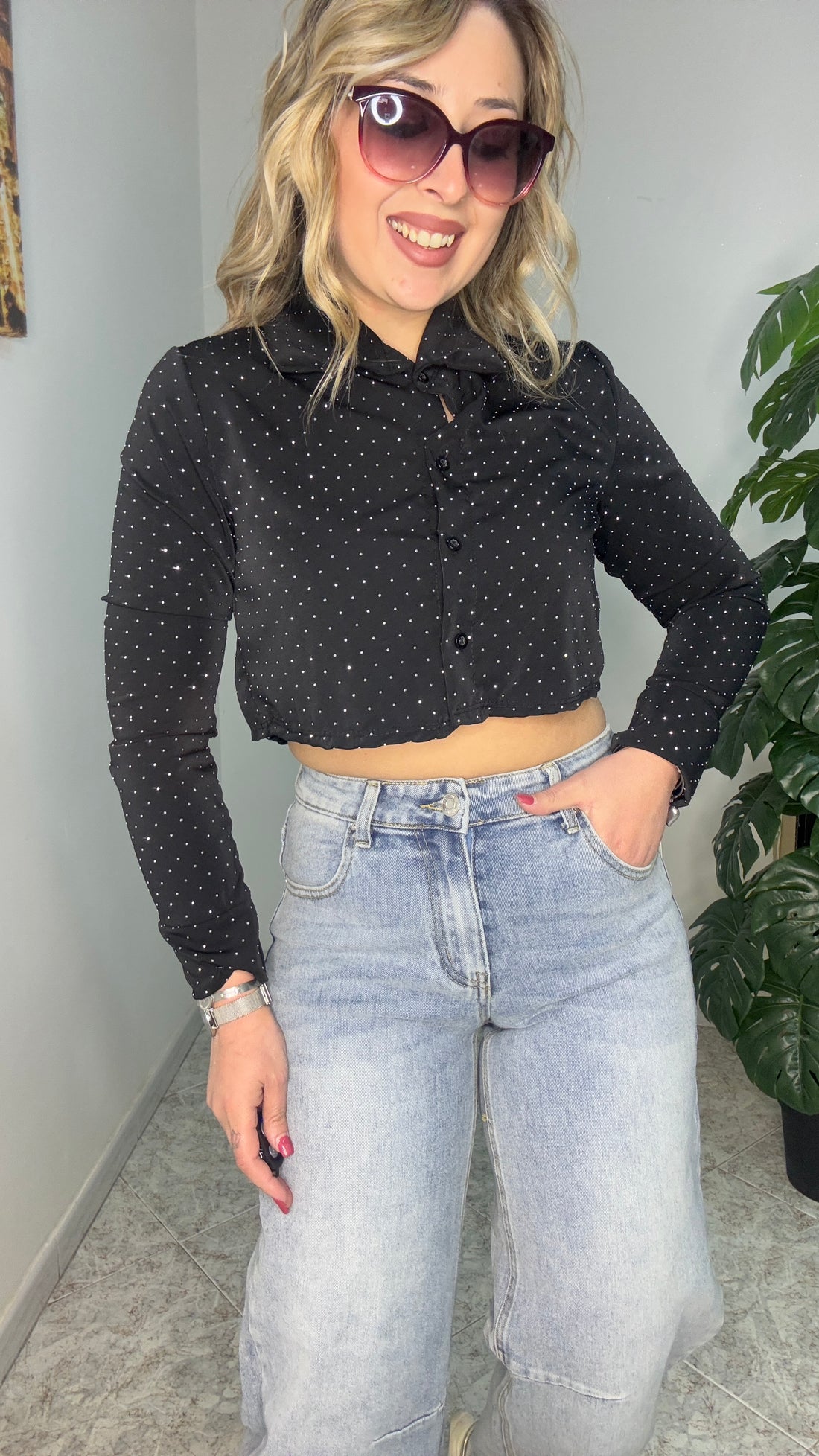 Camicia Crop