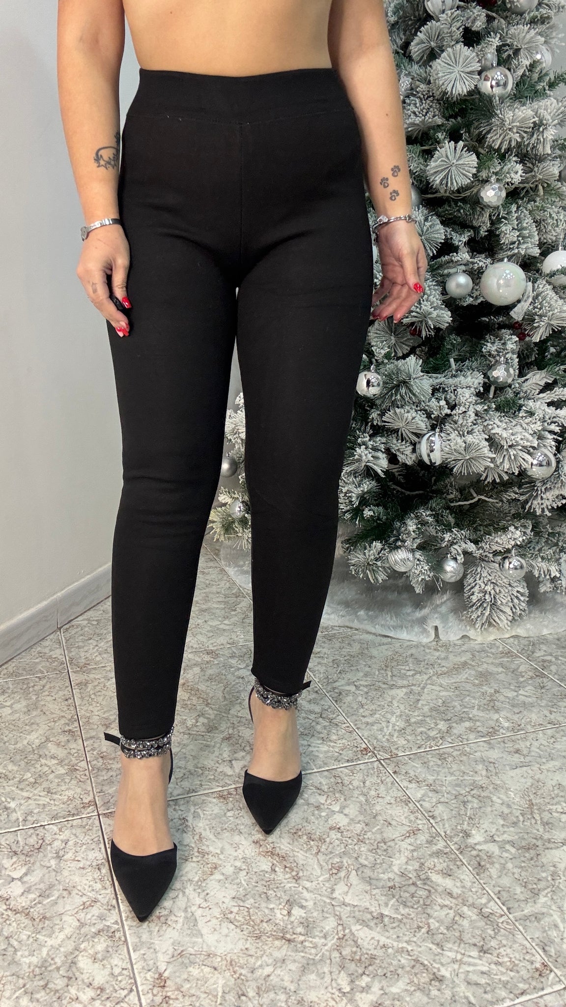 Leggins felpati