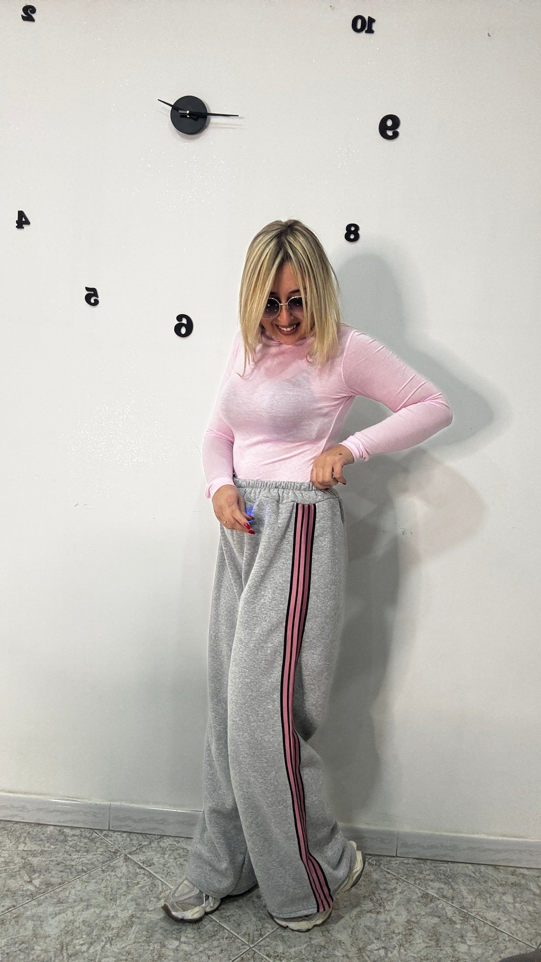 Pantalone Tuta Felpato