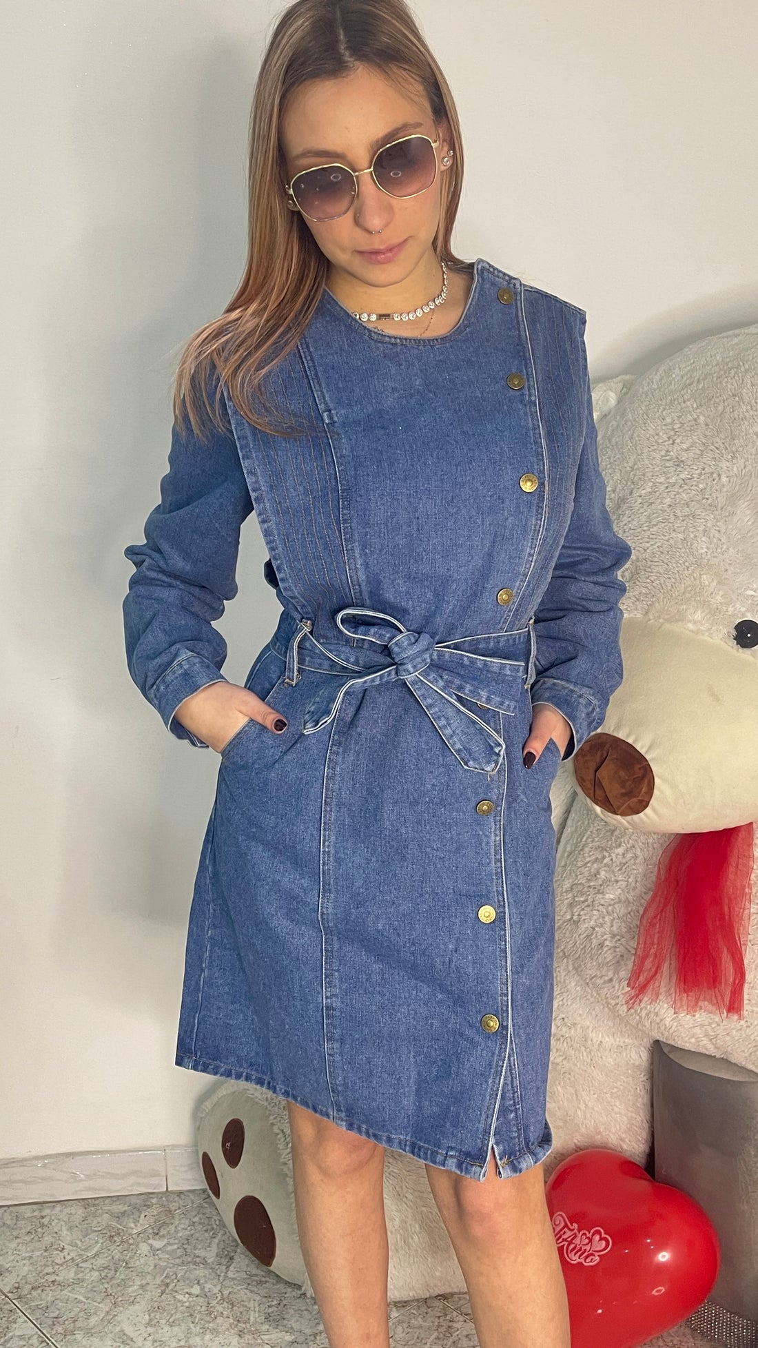 Abito In Denim
