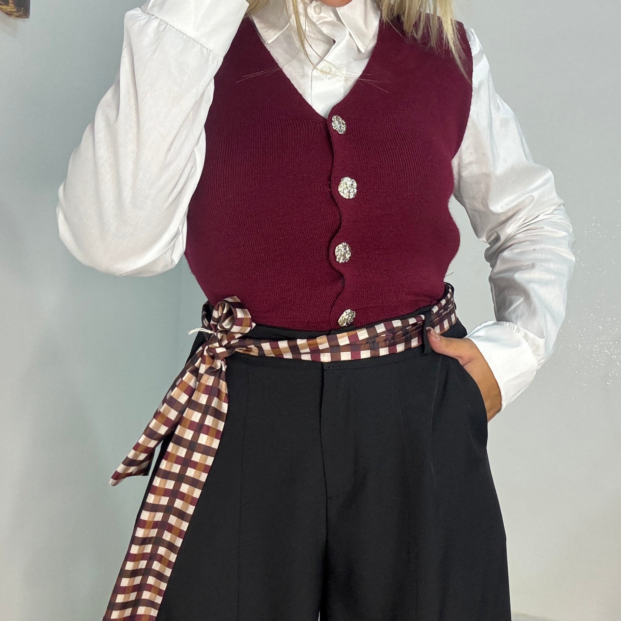 Gilet Bordeaux