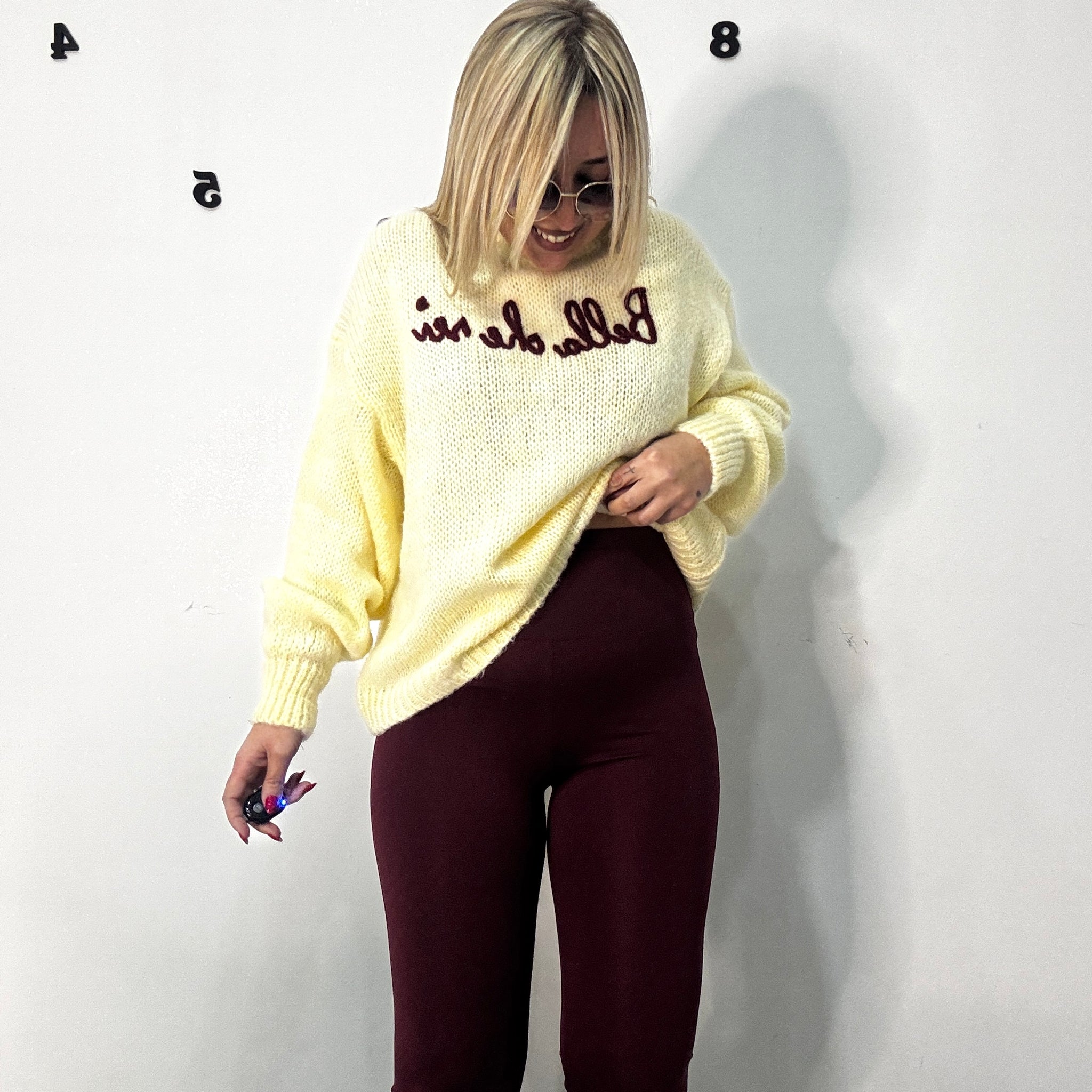 Leggins Bordeaux