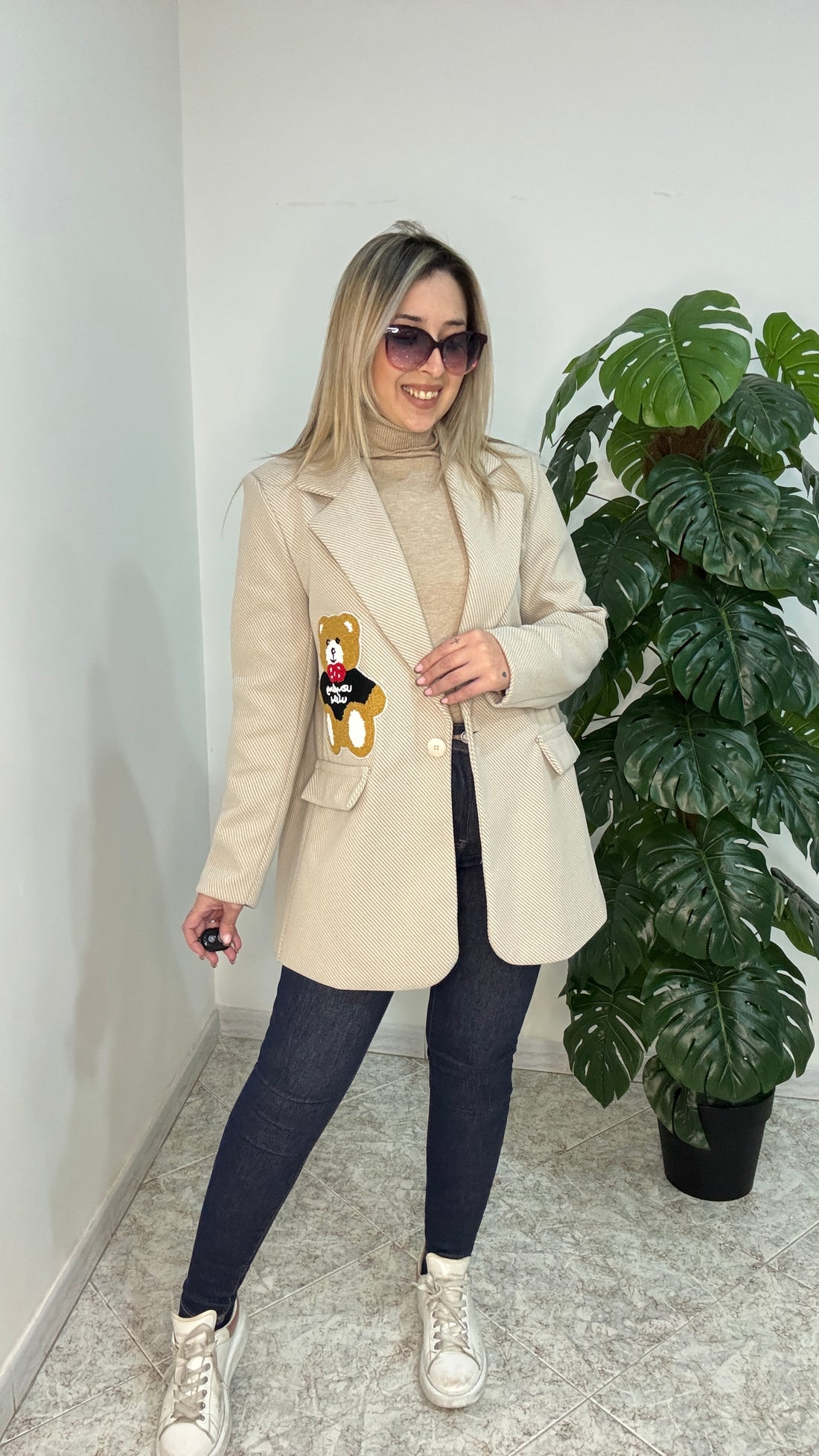 Giacca teddy
