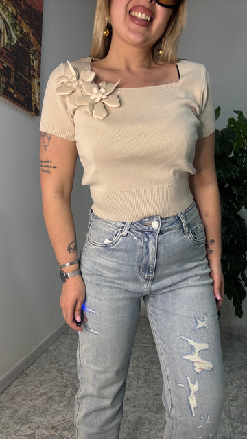 T-Shirt Beige