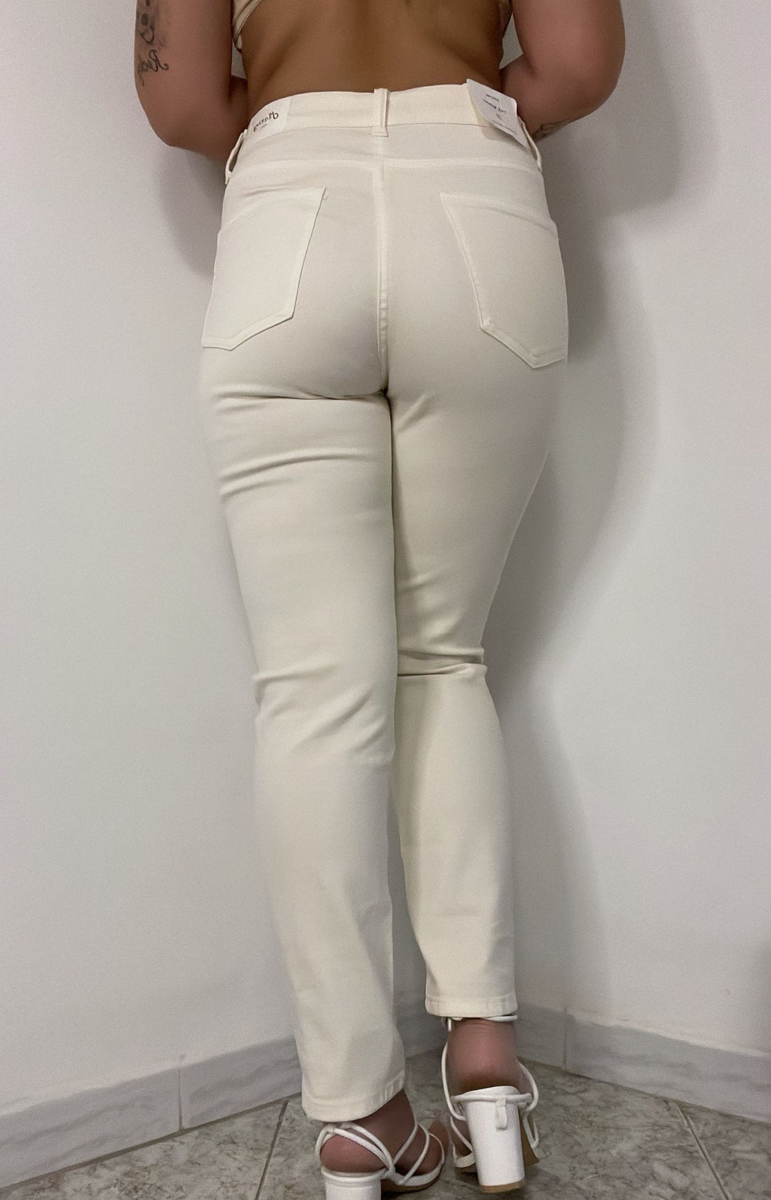 Jeans panna