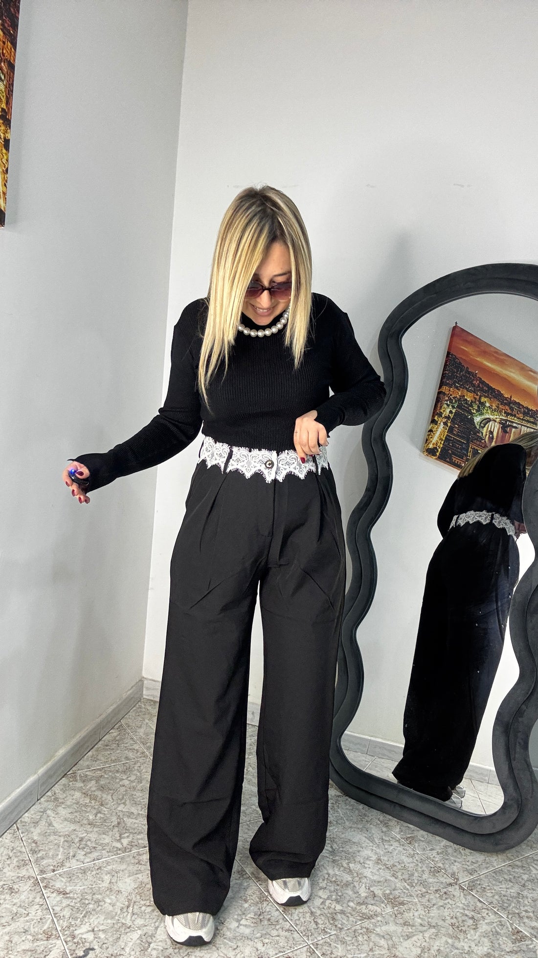 Pantalone Palazzo Balck