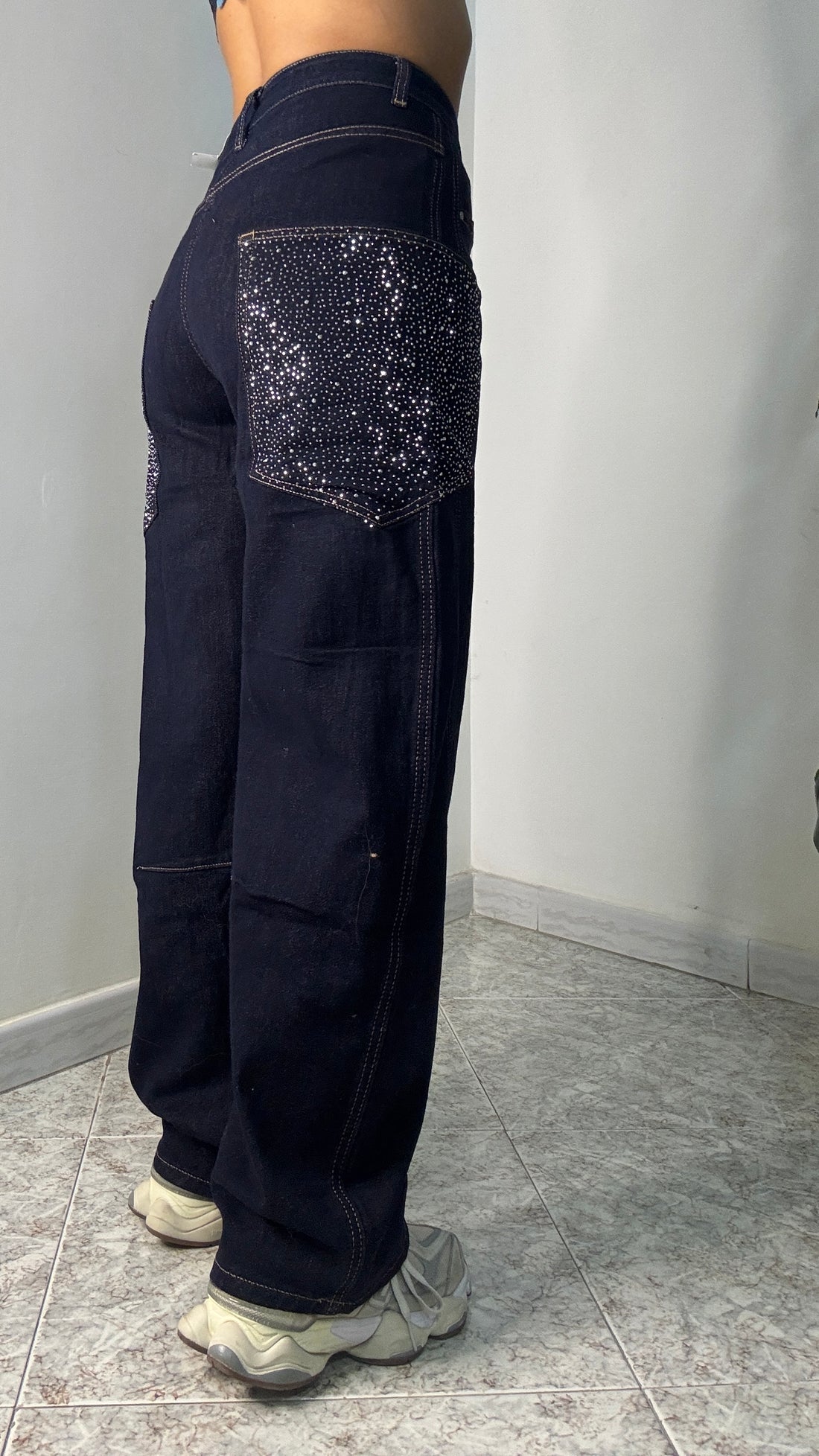 Jeans Balloon Strass