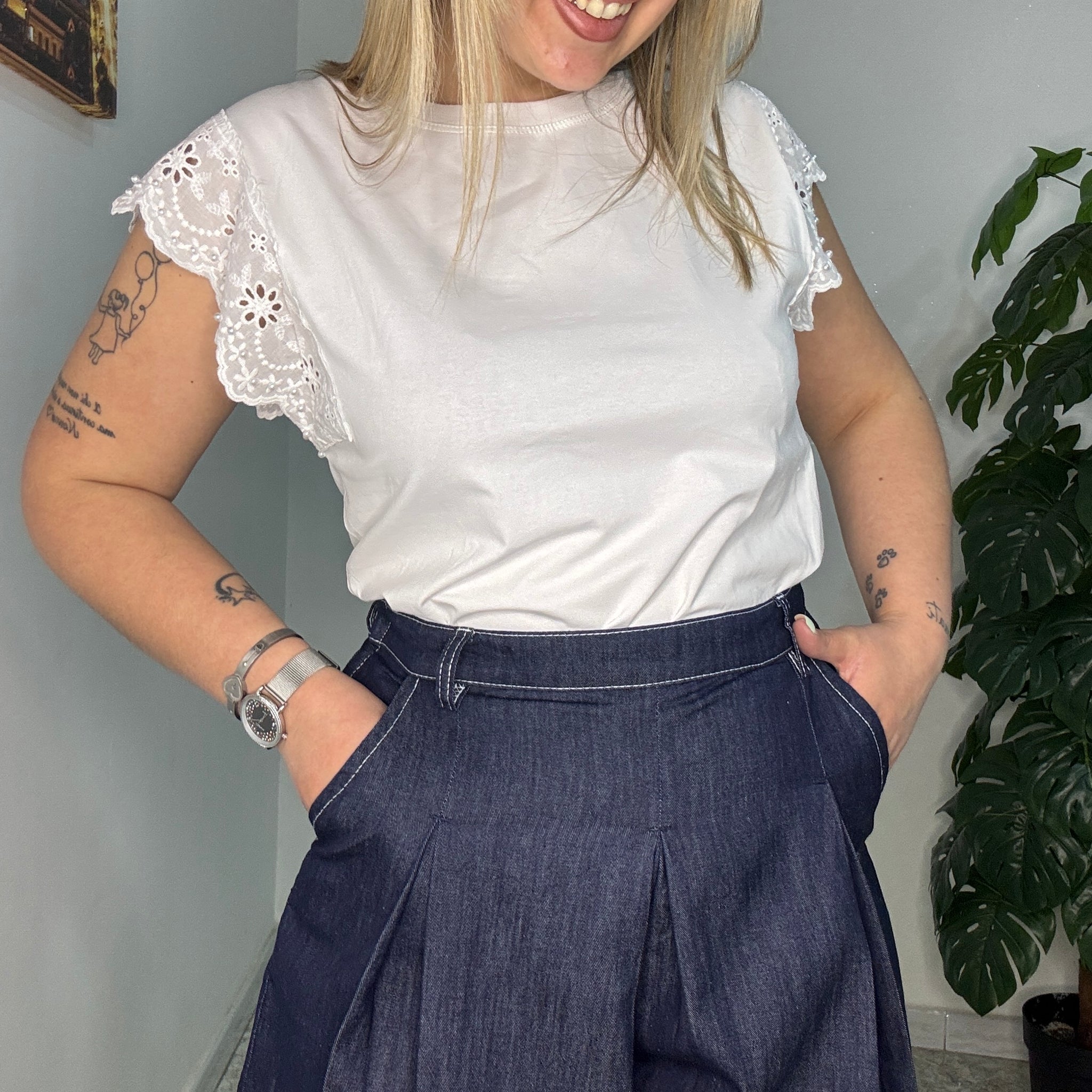 Pantagonna in denim