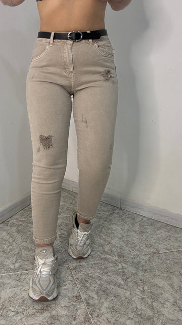 Jeans Tortora