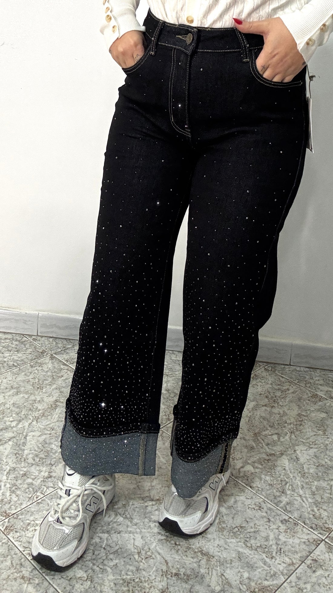Jeans Brillantini