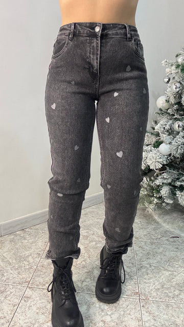 Jeans boy grigio