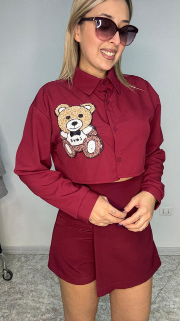 Camicia crop