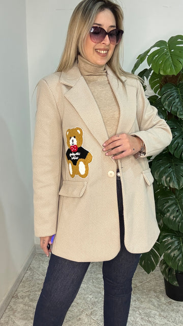 Giacca teddy