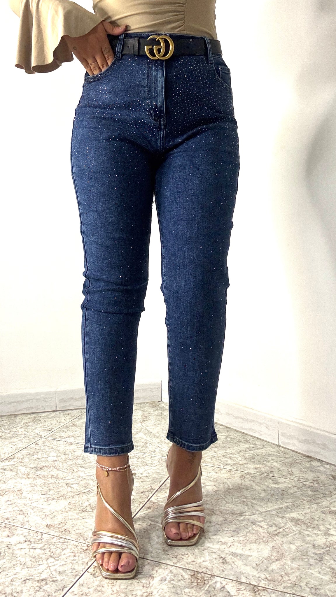 Jeans Brillantini