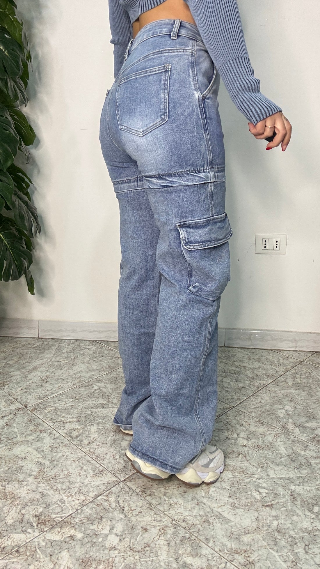 Jeans cargo Elisa