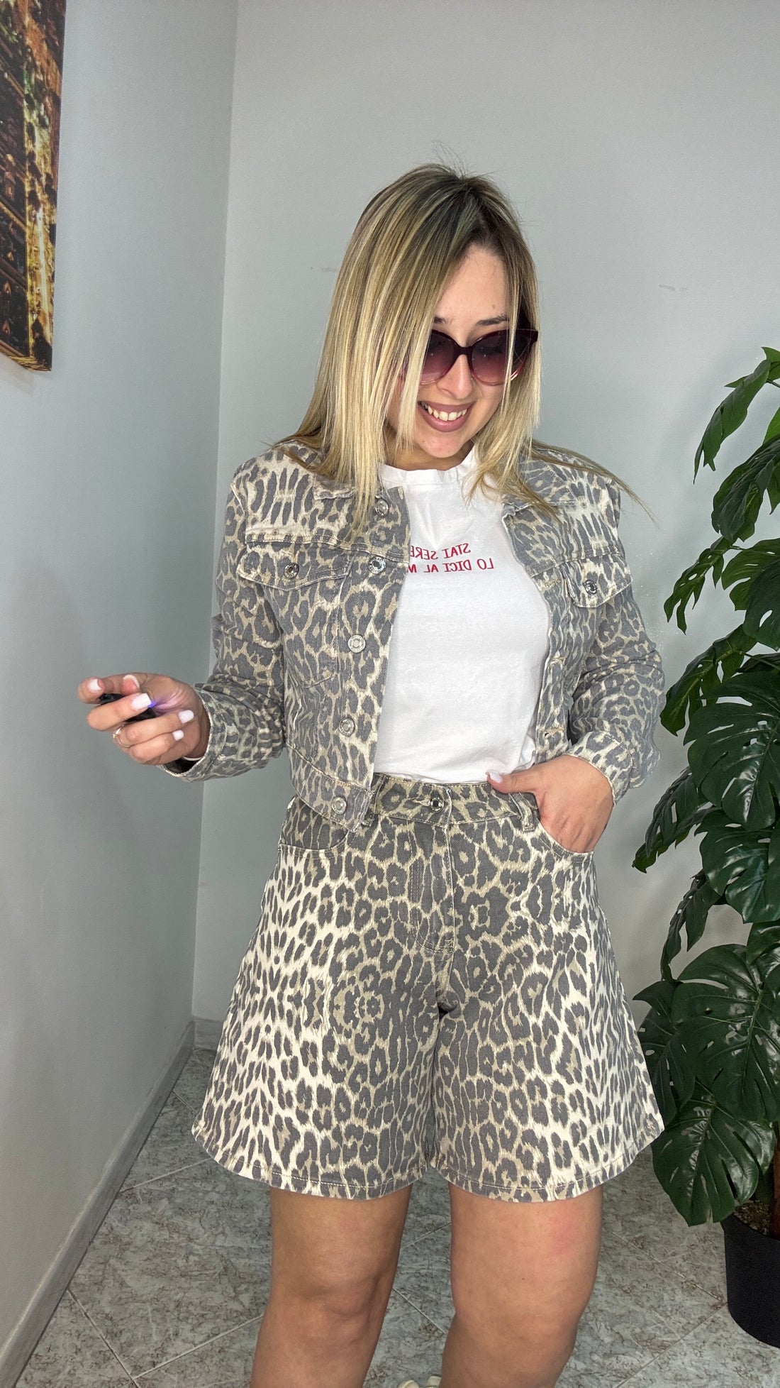 Giacca Animalier