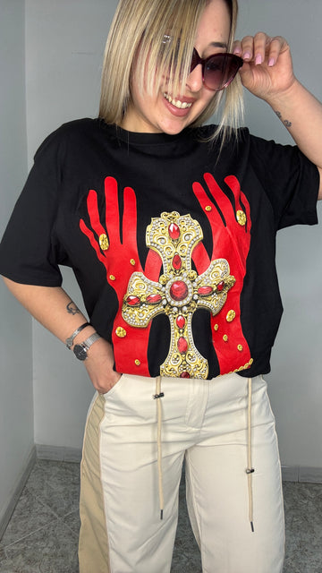 T-shirt Black
