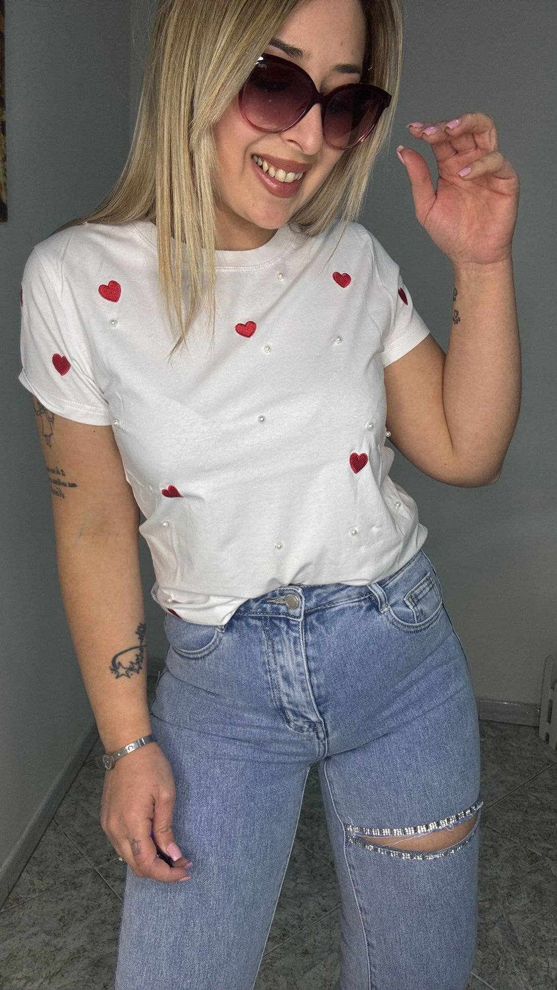 T-shirt heart