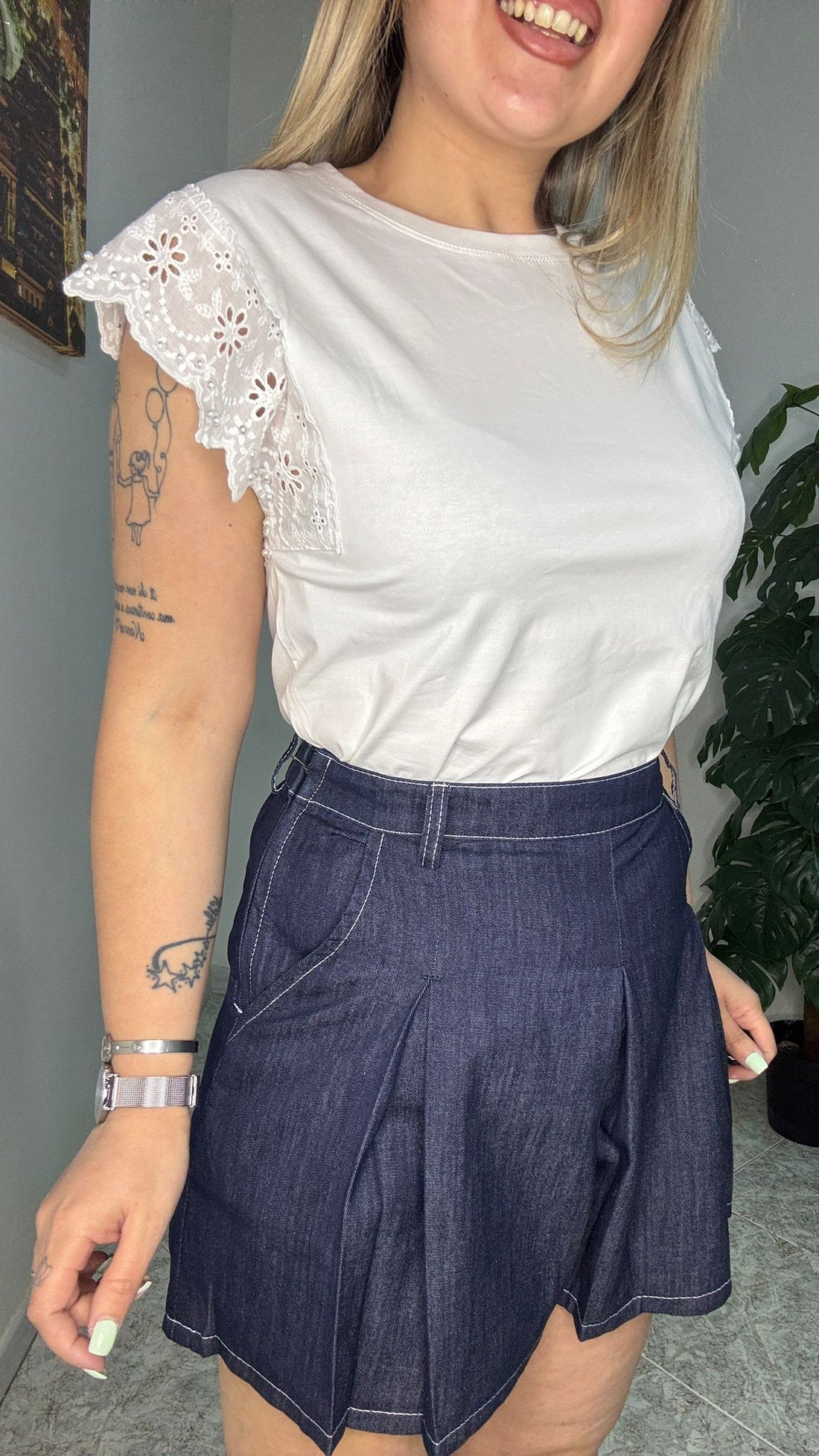 Pantagonna in denim