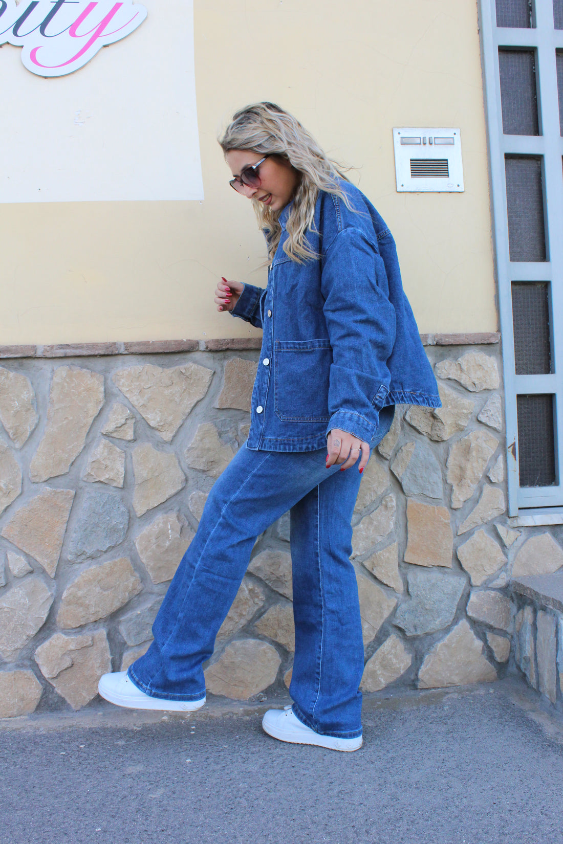 Jeans palazzo