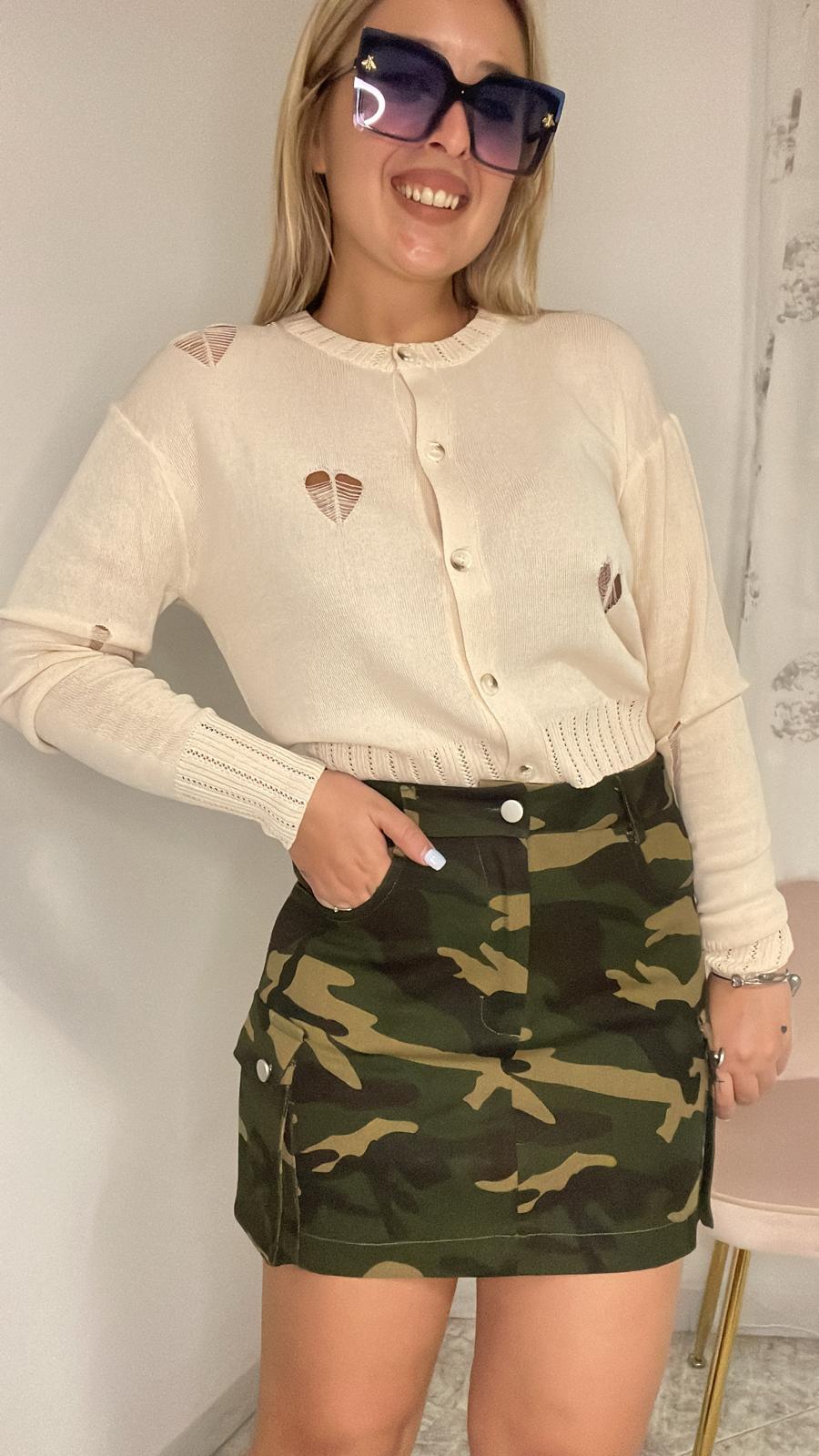 Minigonna militare