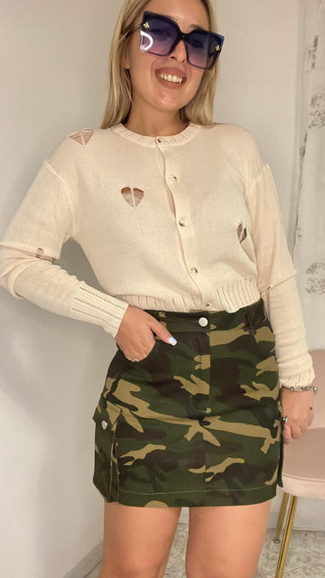 Minigonna militare