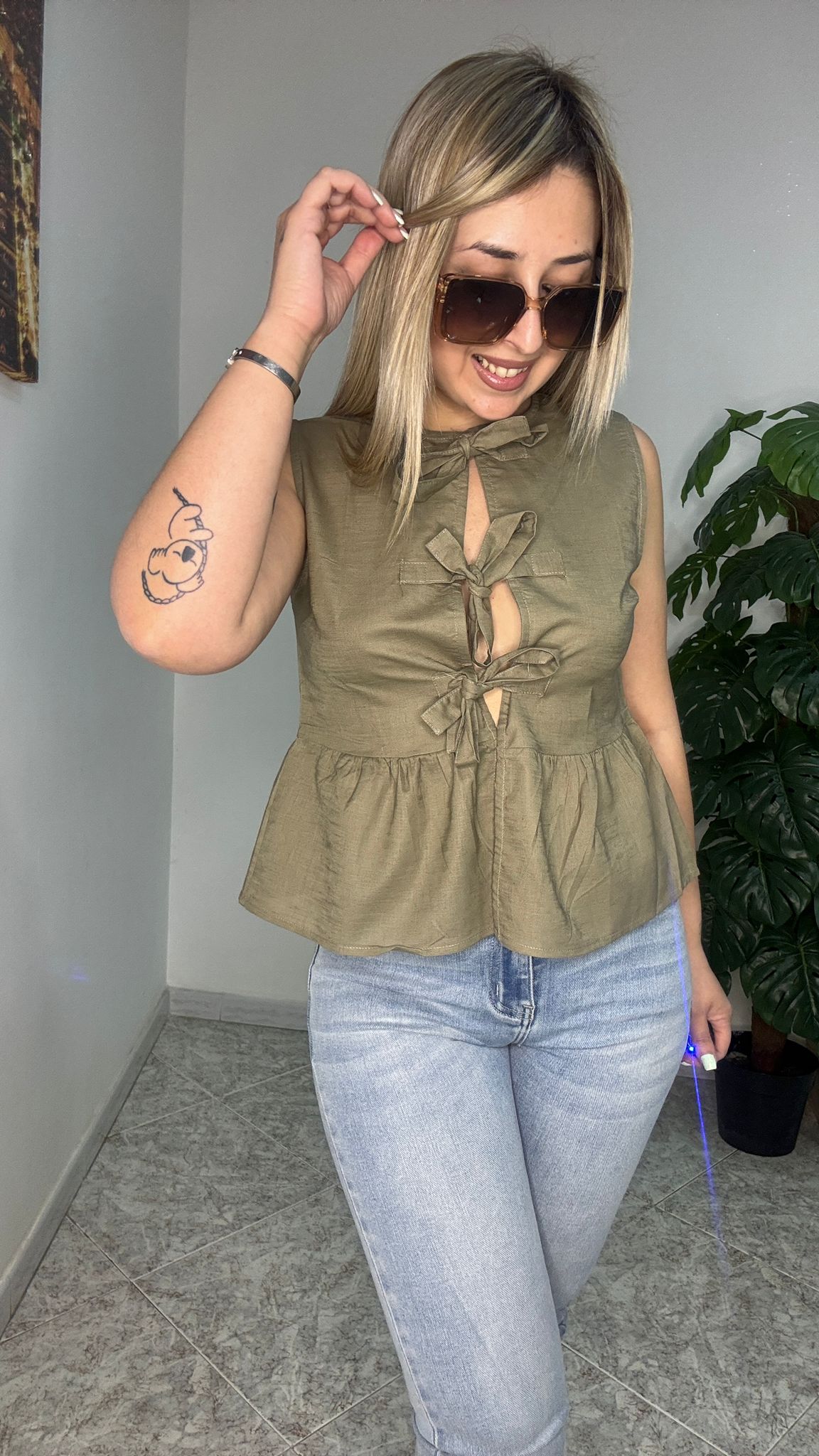 Camicia Fiocco